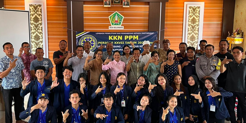 Penerimaan Mahasiswa KKN Universitas Udayana Tahun 2023
